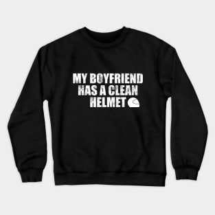 Motorbike Helmet T Shirts Crewneck Sweatshirt